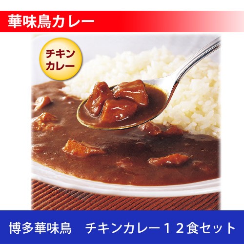 博多華味鳥チキンカレー１２食セット